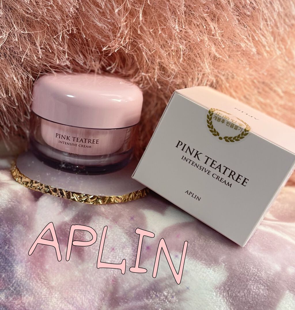 ピンクティーツリークリーム/APLIN/フェイスクリームを使ったクチコミ(2枚目)