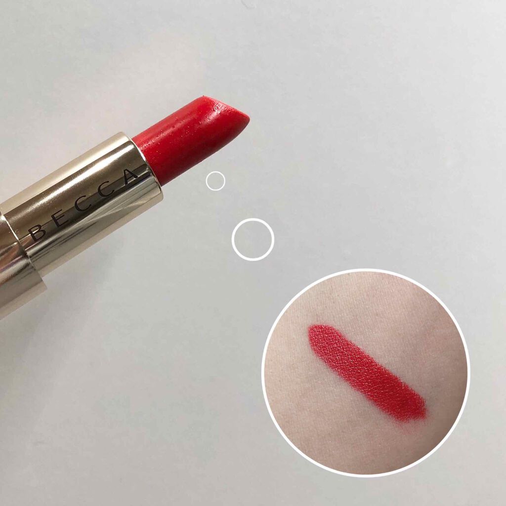 chi- on LIPS 「BECCA#Flame(WarmOrangeRed)初回投稿に..」(2枚目)