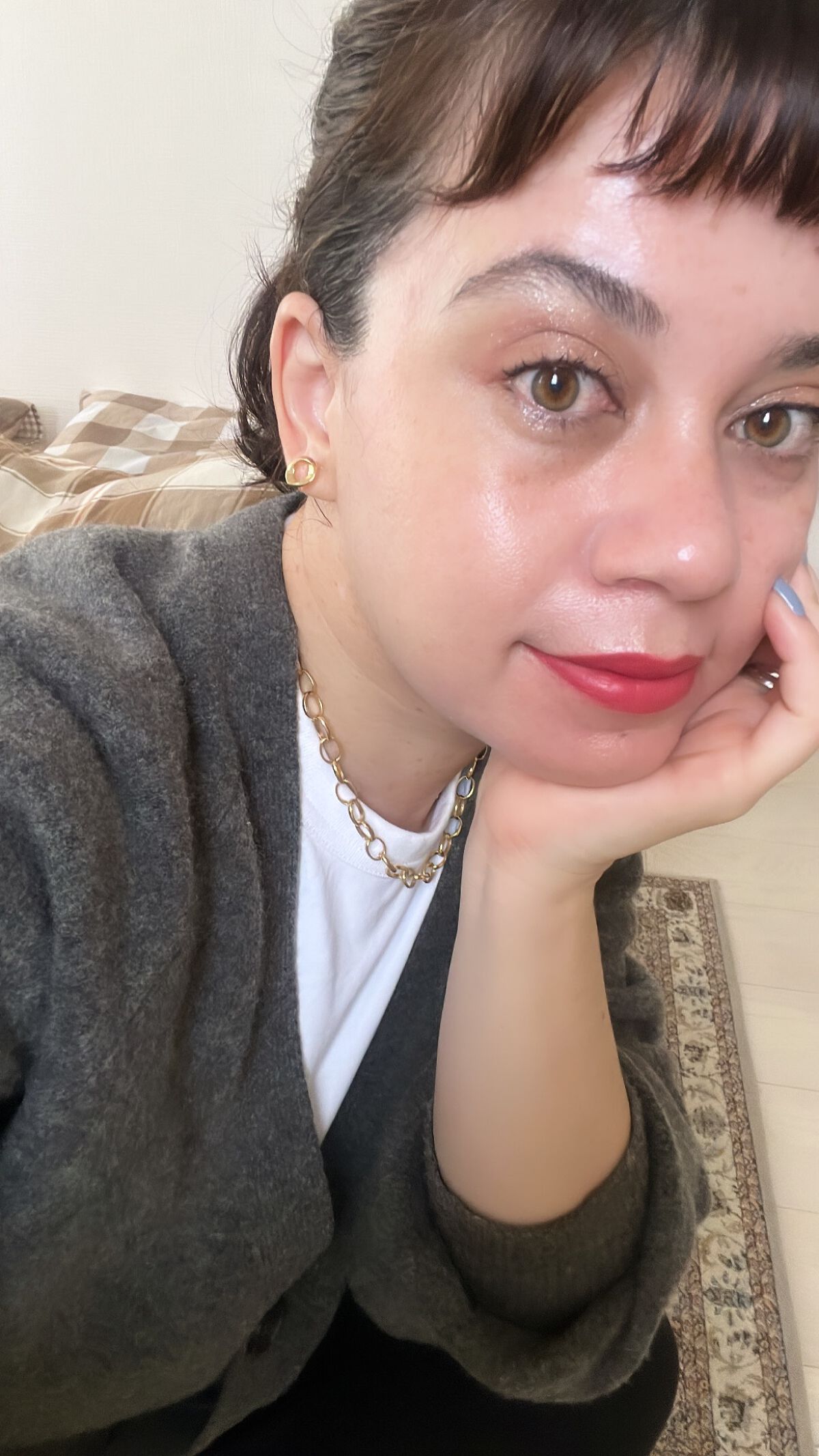 THREE シマリング グロー デュオ/THREE/クリームハイライトを使ったクチコミ(2枚目)