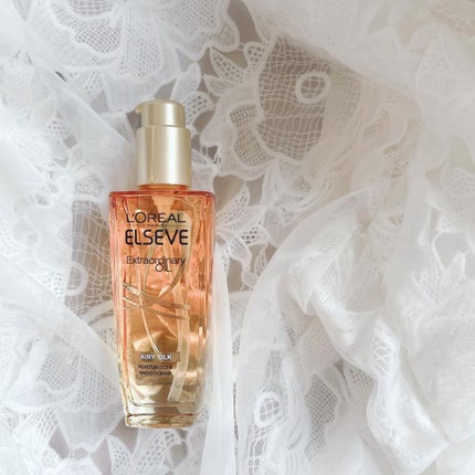 ロレアル パリ エクストラオーディナリー オイル エアリー シルク/ロレアル パリ/ヘアオイルを使ったクチコミ(3枚目)