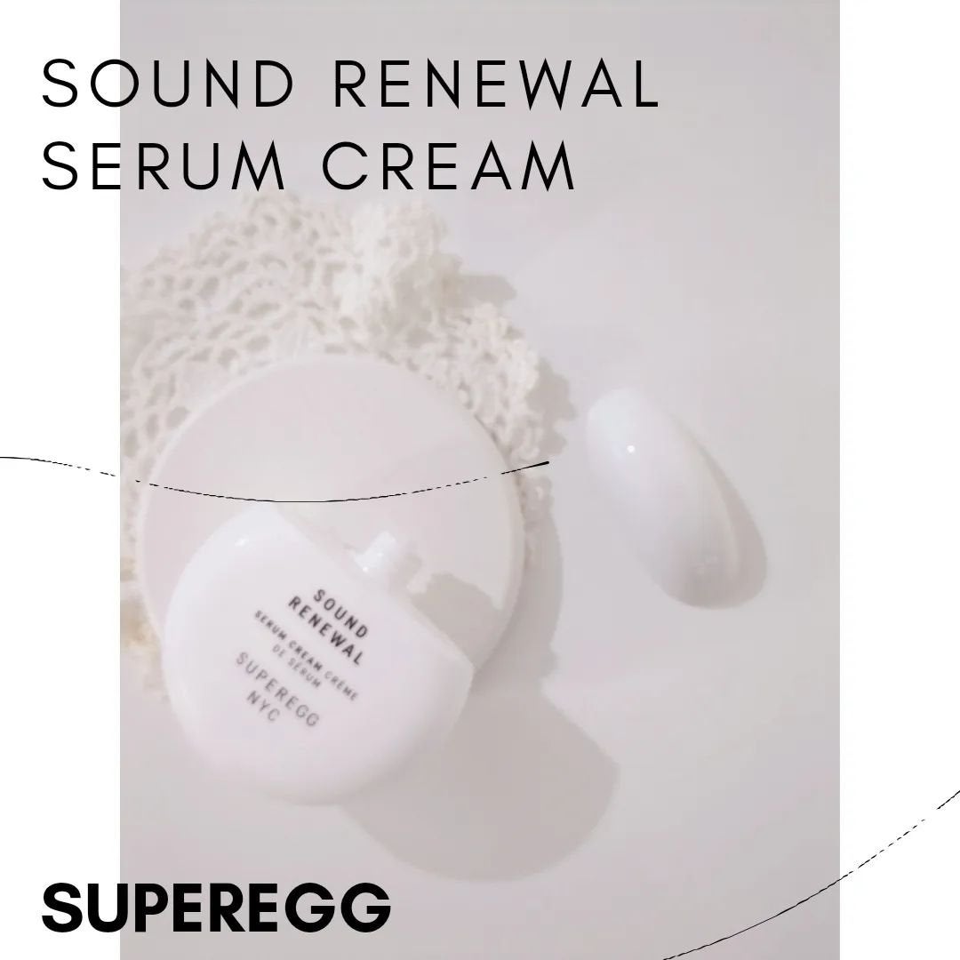 サウンド リニューアル セラムクリーム/SUPEREGG /フェイスクリームを使ったクチコミ(2枚目)