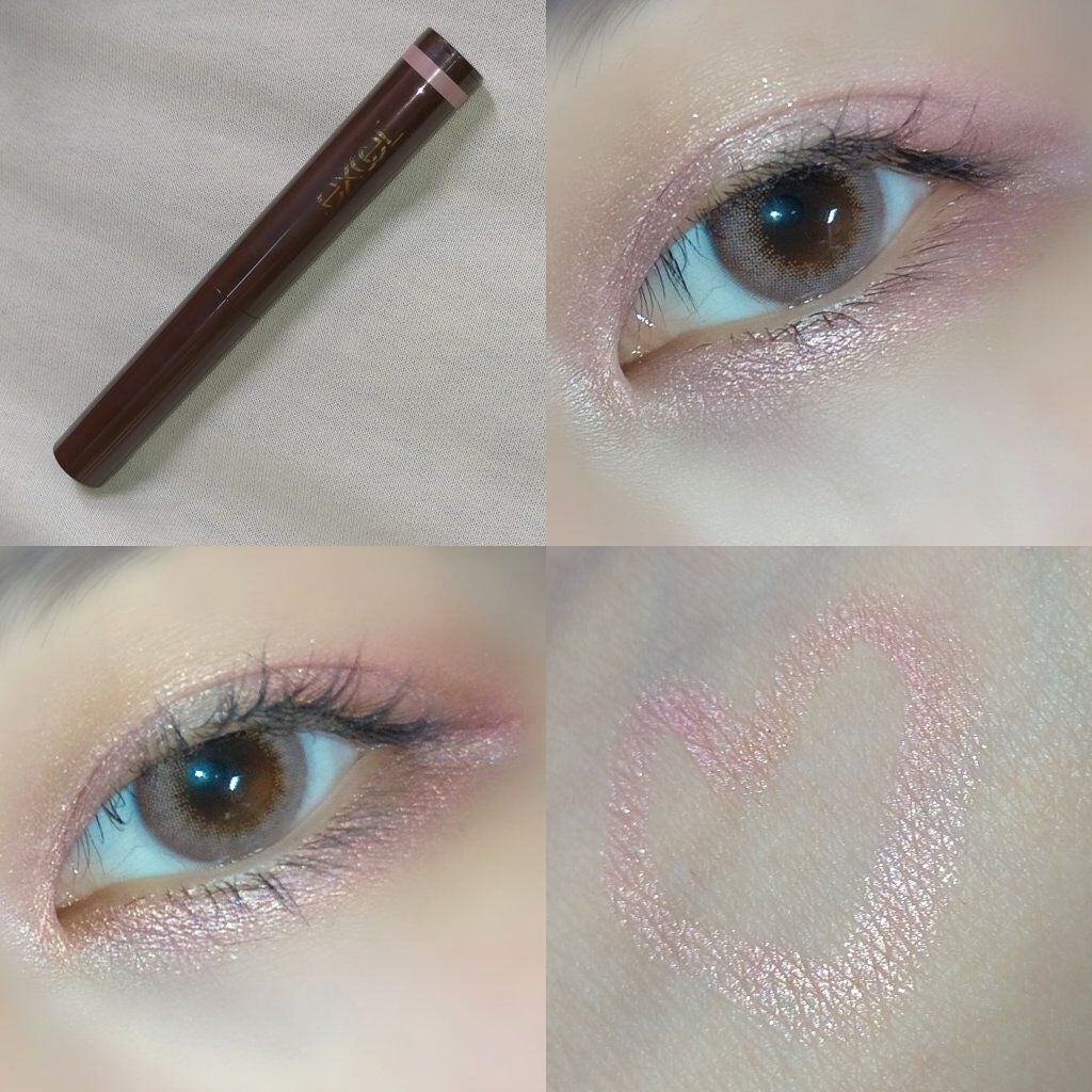 グリームオンフィットシャドウ/excel/スティックアイシャドウを使ったクチコミ(1枚目)