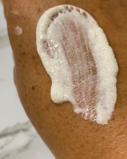 プロディフェンス オールインワンUV ムース(ライトアップ)/サンカット®/日焼け止めクリームを使ったクチコミ(4枚目)