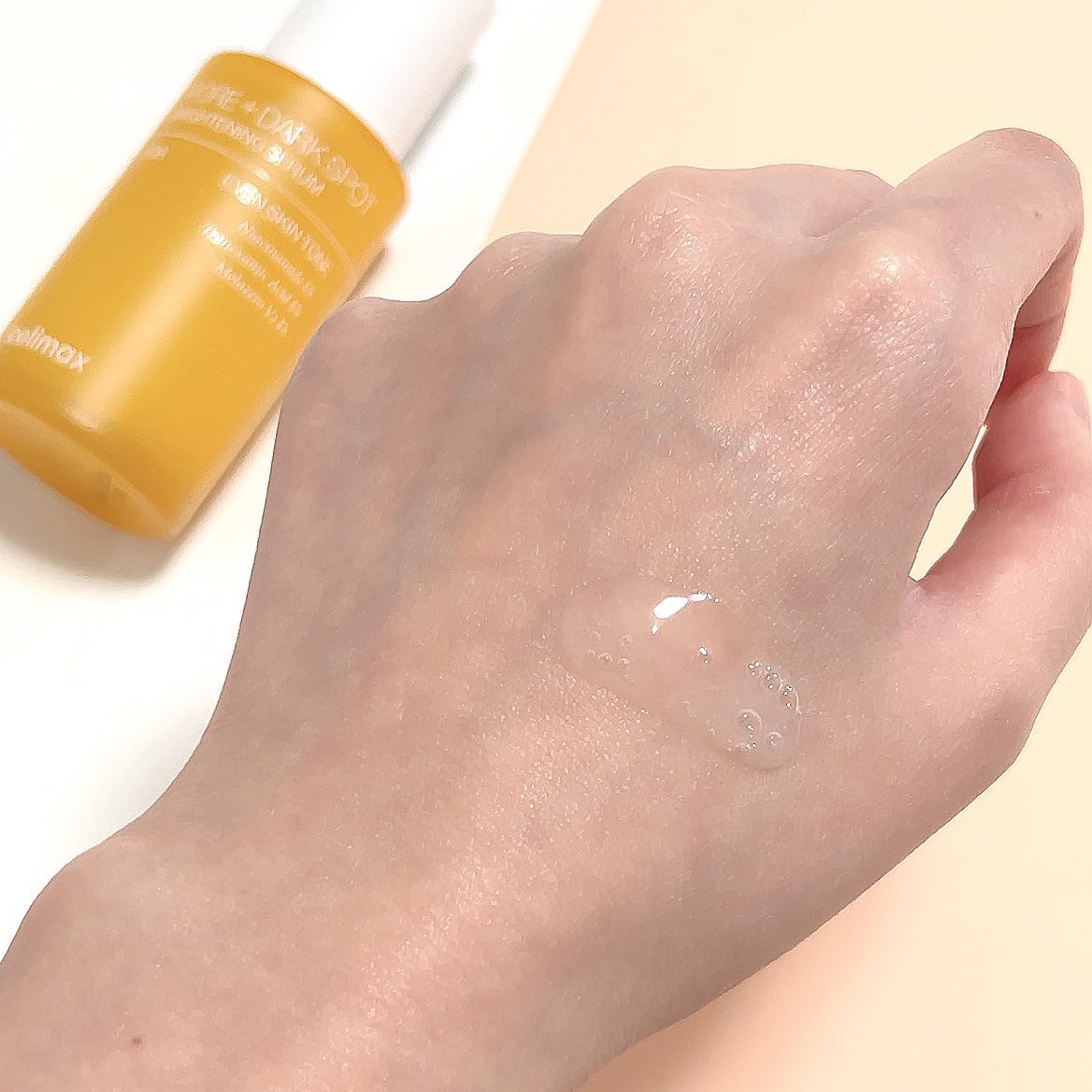 ポア ブライトニング シミケアセラム/celimax/美容液を使ったクチコミ（2枚目）