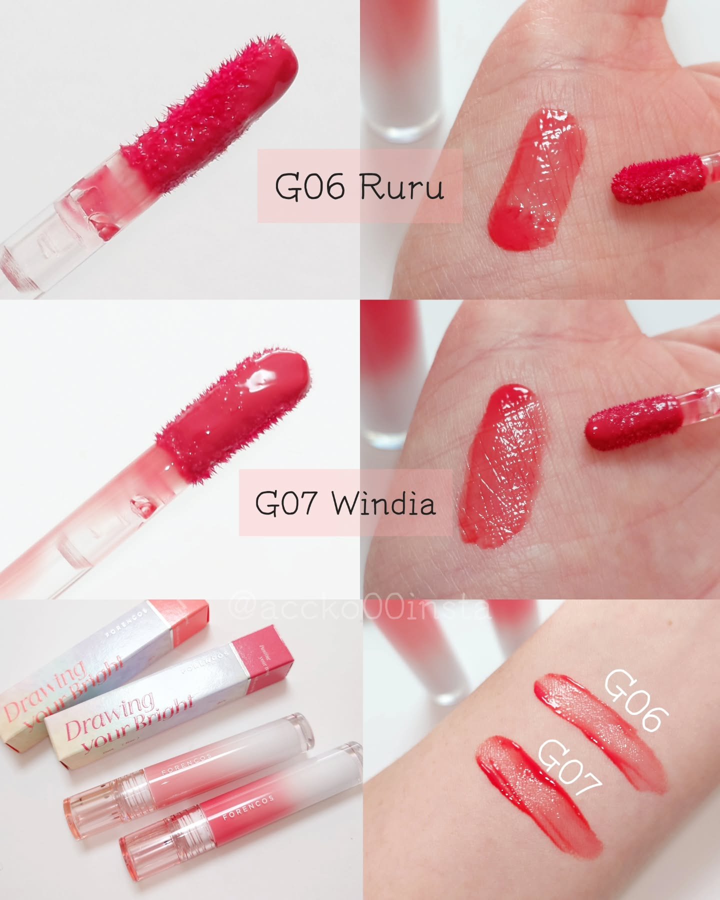 オールライトムードグローティント/フォレンコス/リップティントを使ったクチコミ（3枚目）