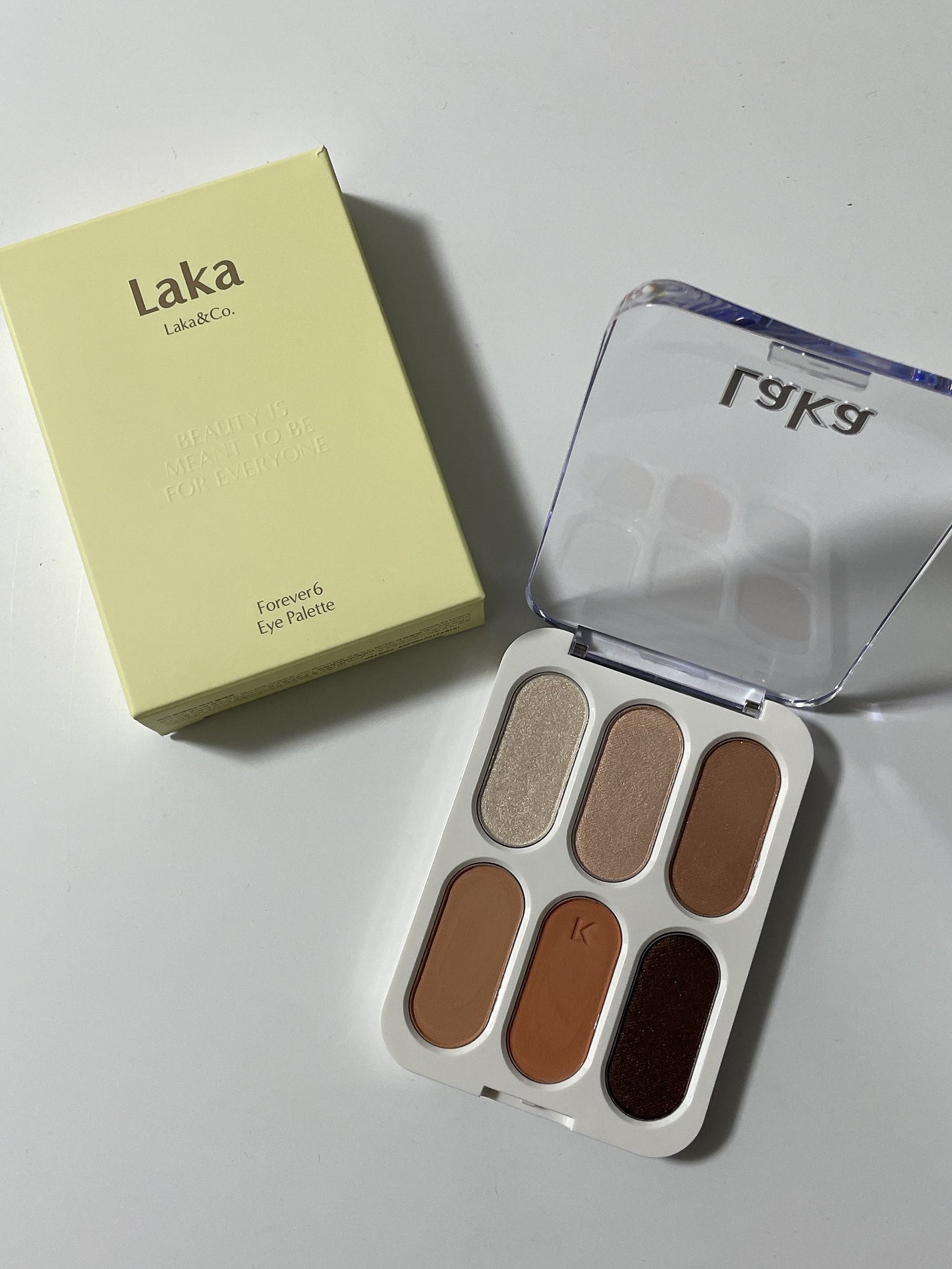 フォーエバー6アイパレット/Laka/アイシャドウパレットを使ったクチコミ(3枚目)