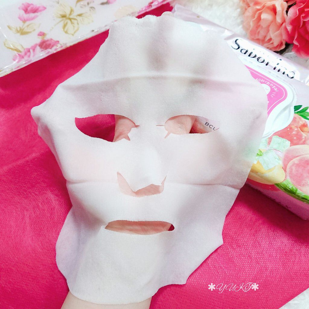 すぐに眠れマスク とろける果実のマイルドタイプ/サボリーノ/シートマスク・パックを使ったクチコミ(4枚目)