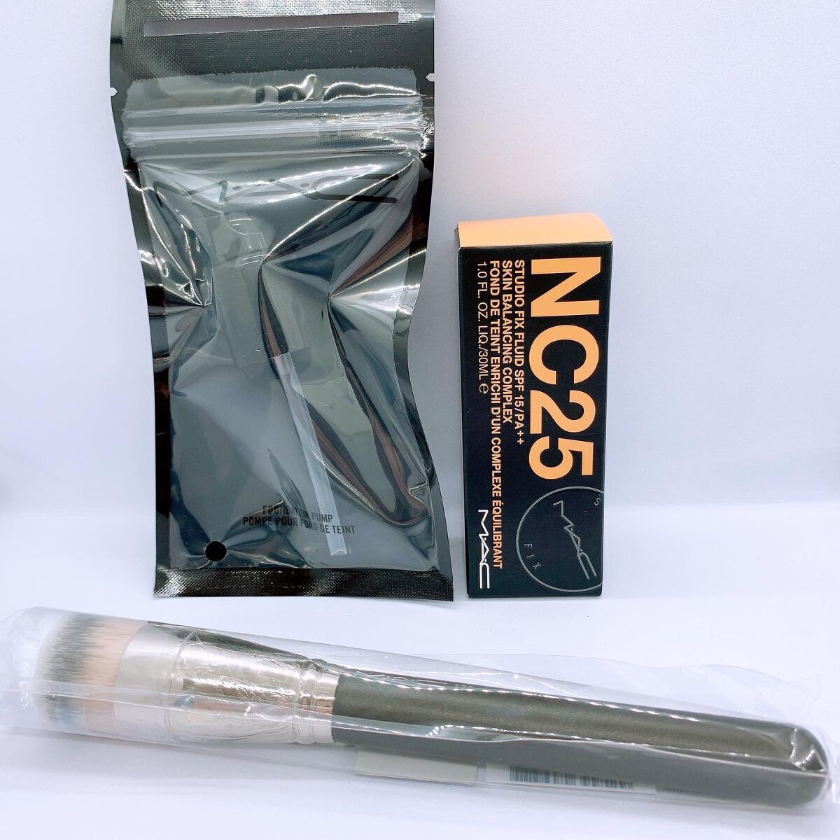 #170 シンセティック ラウンド スラント ブラシ/M・A・C/メイクブラシを使ったクチコミ（1枚目）