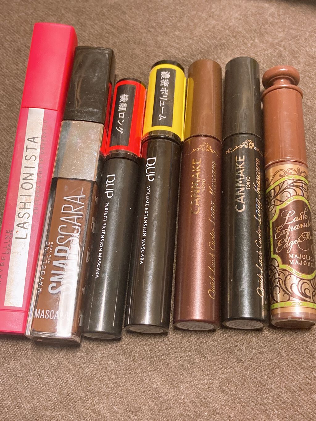 スナップスカラ 09 ヘーゼルブラウン/MAYBELLINE NEW YORK/マスカラを使ったクチコミ（1枚目）