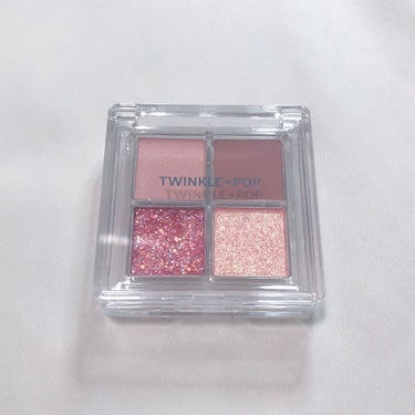 TWINKLE POP Pearl Flex Glitter Eye Palette/CLIO/パウダーアイシャドウを使ったクチコミ（3枚目）