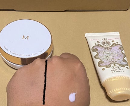 M クッション ファンデーション(モイスチャー)/MISSHA/クッションファンデーションを使ったクチコミ(2枚目)