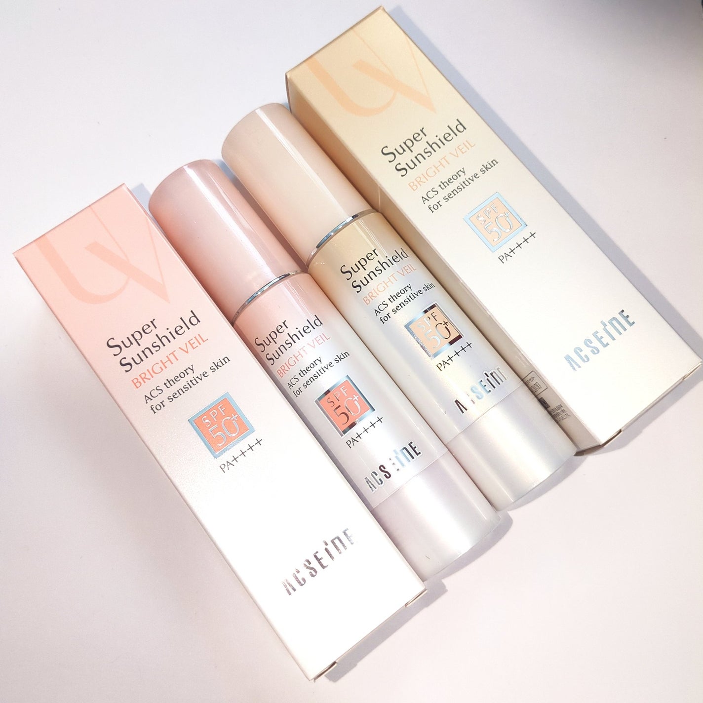 スーパーサンシールド ブライトヴェール/ACSEINE/化粧下地を使ったクチコミ(1枚目)