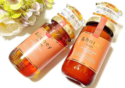 Creamy EXダメージリペアシャンプー1.0/ヘアトリートメント2.0/&honey/市販シャンプーを使ったクチコミ(1枚目)