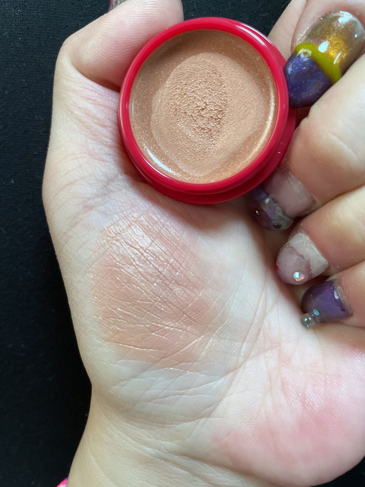 トゥインクルバームアイズ/インテグレート/ジェル・クリームアイシャドウを使ったクチコミ(2枚目)