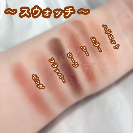 ブラーフィニシュシャドウパレット/Dinto/アイシャドウパレットを使ったクチコミ(4枚目)