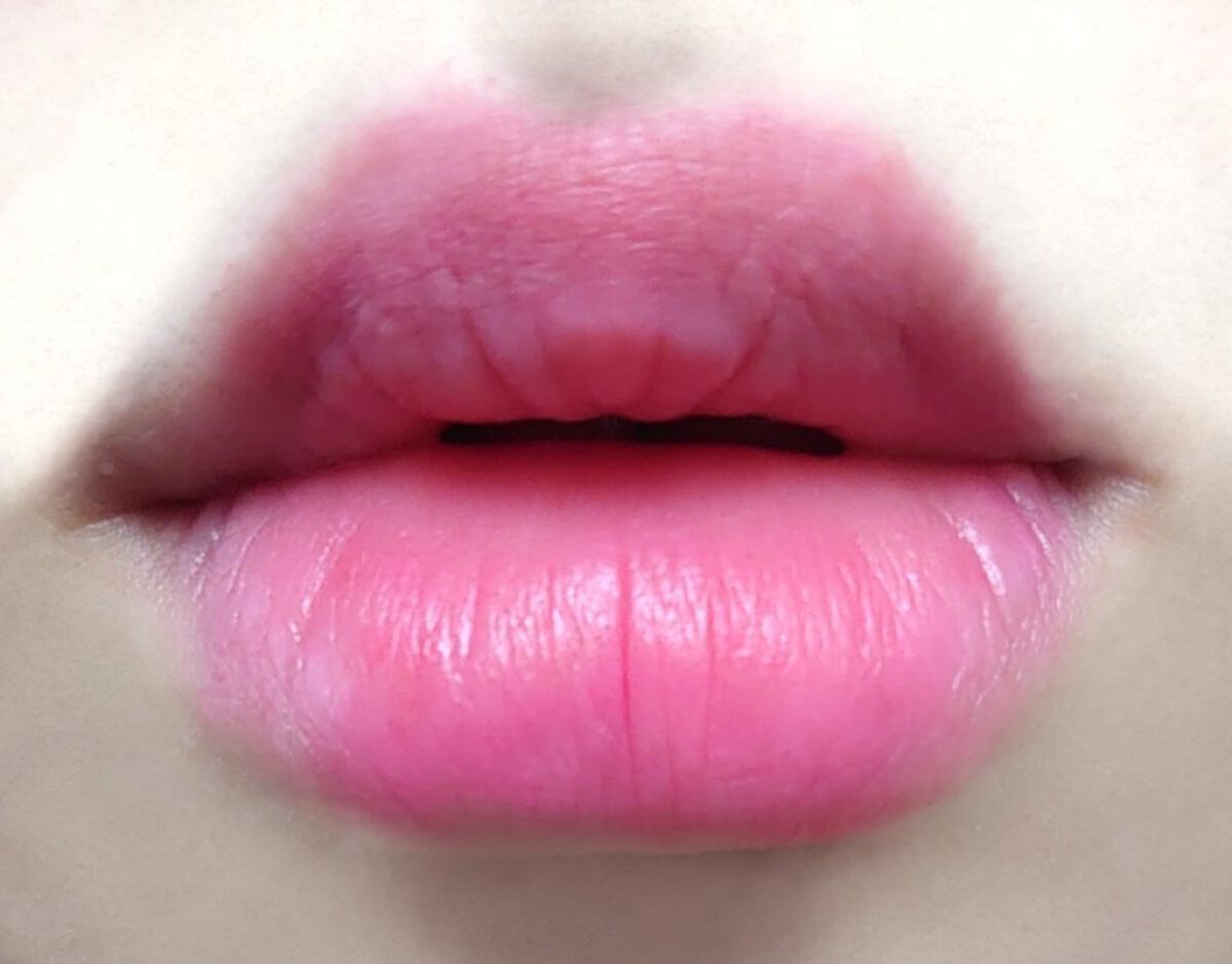 rom&nd ブラーファッジティント 05 ビビキャンディー(BIBI CANDY)/rom&nd/リップティントを使ったクチコミ（2枚目）