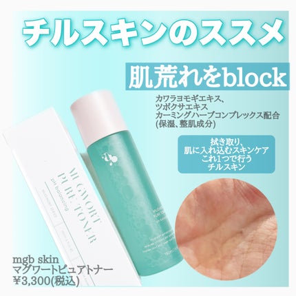 マグワード ピュア トナー/mgb skin/化粧水を使ったクチコミ(2枚目)