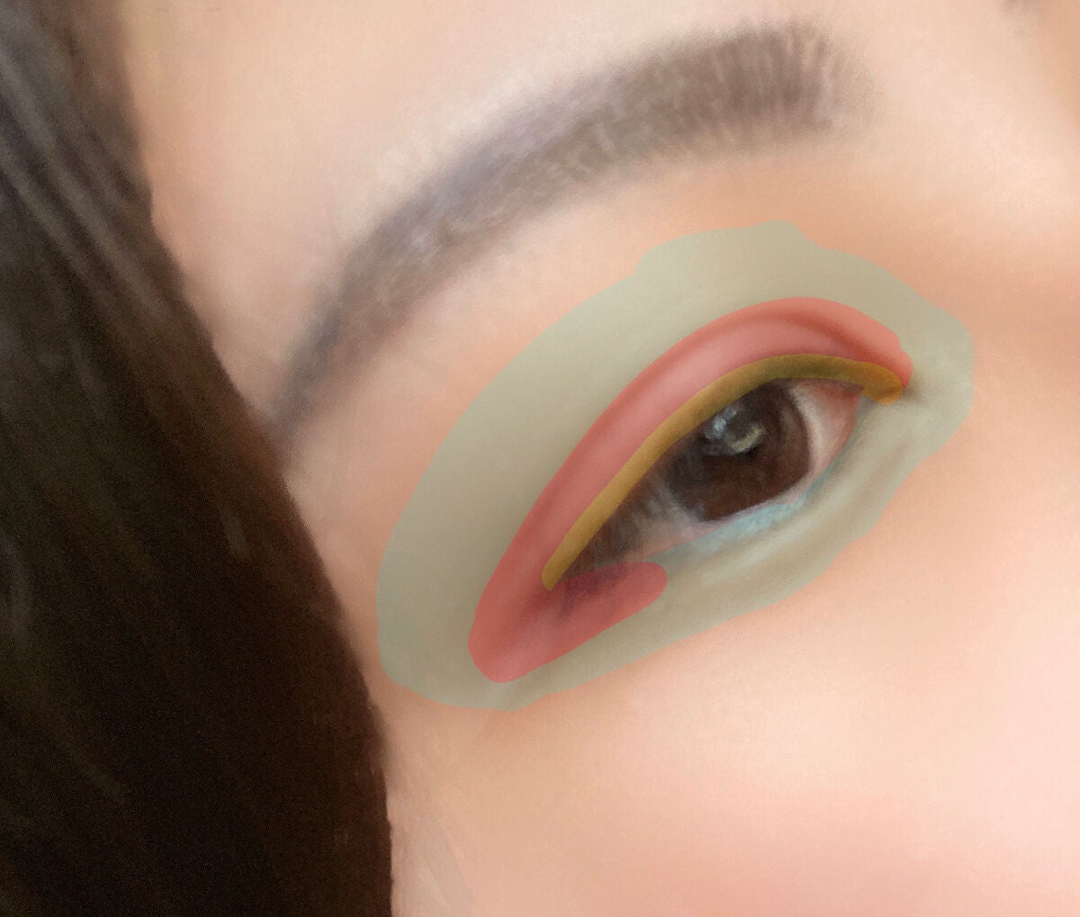 パーフェクトマルチアイズ/キャンメイク/アイシャドウパレットを使ったクチコミ(2枚目)