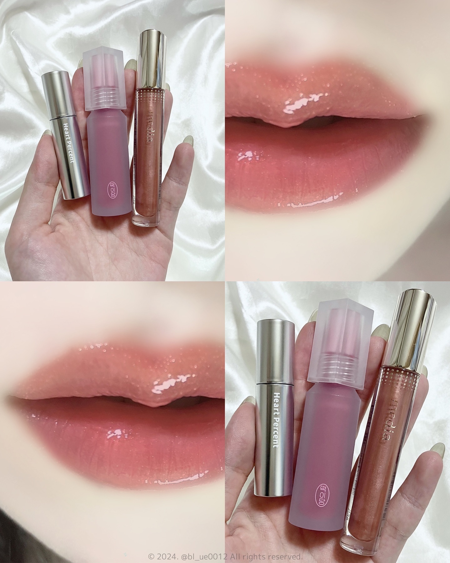 リキッドグロウルージュ BE-03/media/リップグロスを使ったクチコミ（3枚目）