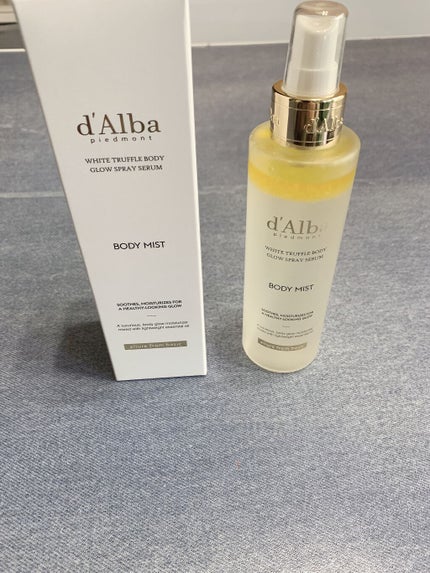ホワイトトリュフアロマティックボディミストセラム/ダルバ/ボディオイルを使ったクチコミ(1枚目)