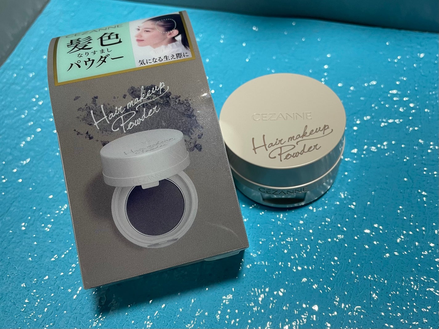 ヘアメイクパウダー/CEZANNE/ヘアケア・スタイリングを使ったクチコミ(1枚目)