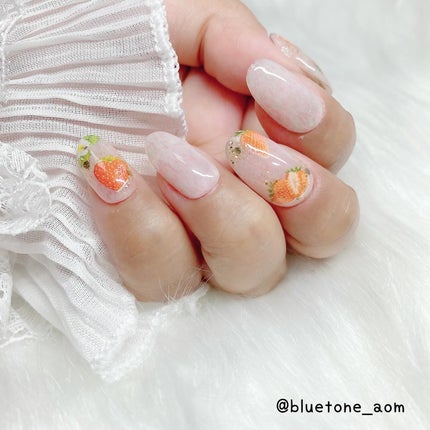 ジェルネイルDA 41 フラッフィー ミックスホワイト/IDATE/ジェルネイルの画像