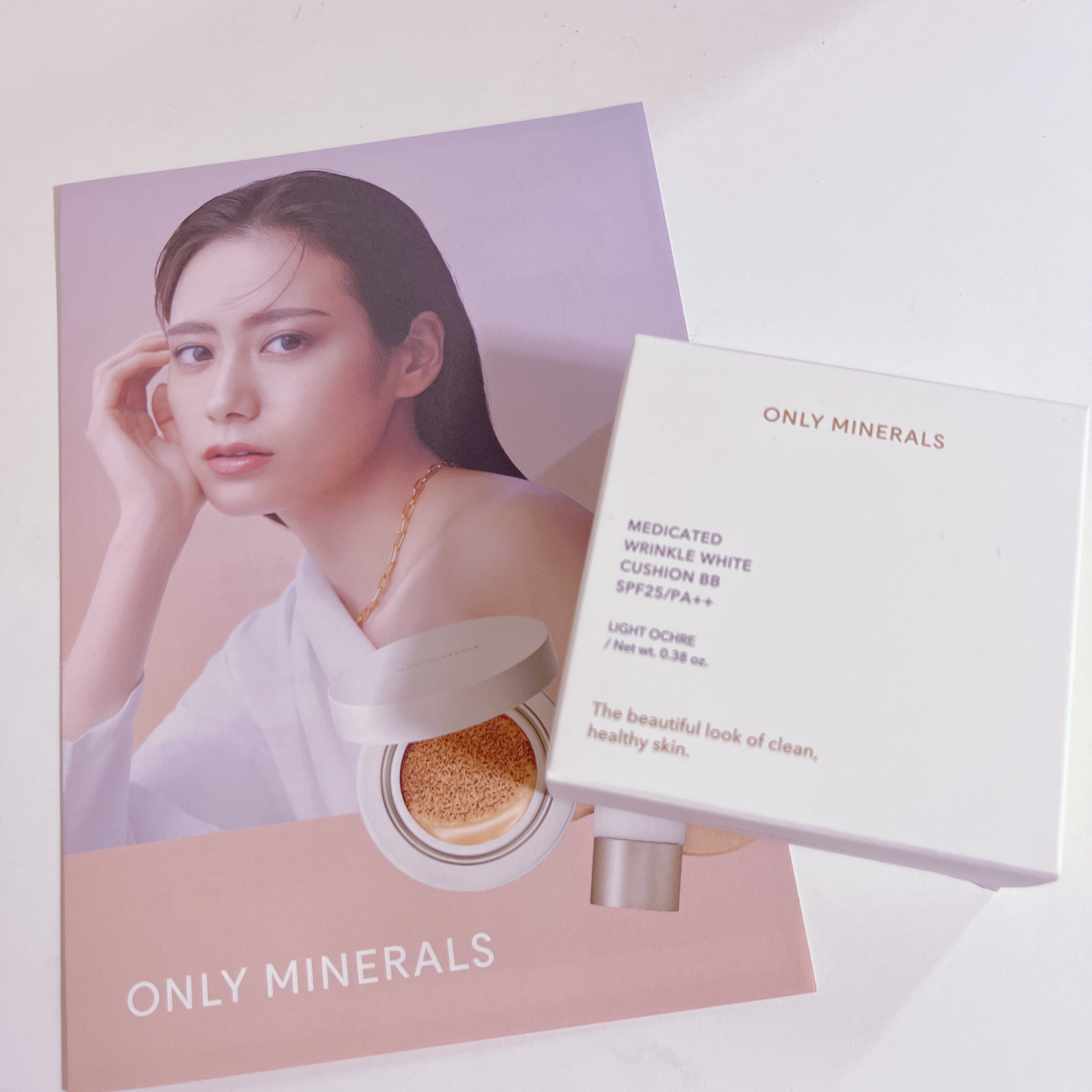 薬用 リンクルホワイト クッションBB/ONLY MINERALS/クッションファンデーションを使ったクチコミ（1枚目）