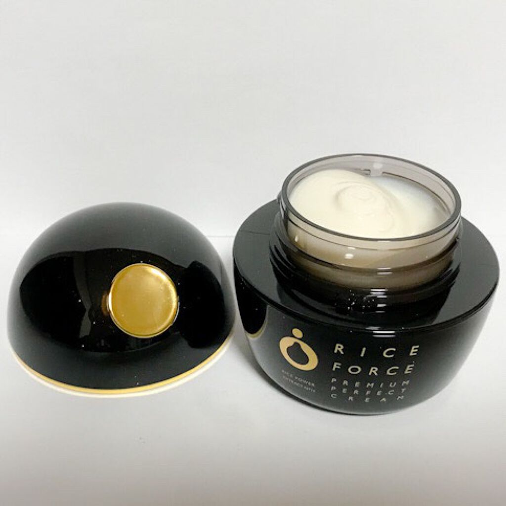 プレミアムパーフェクトクリーム/ライスフォース/フェイスクリームを使ったクチコミ(2枚目)