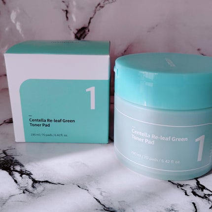 1番 シカ丸ごと水分整肌パッド/numbuzin/トナーパッドを使ったクチコミ(8枚目)