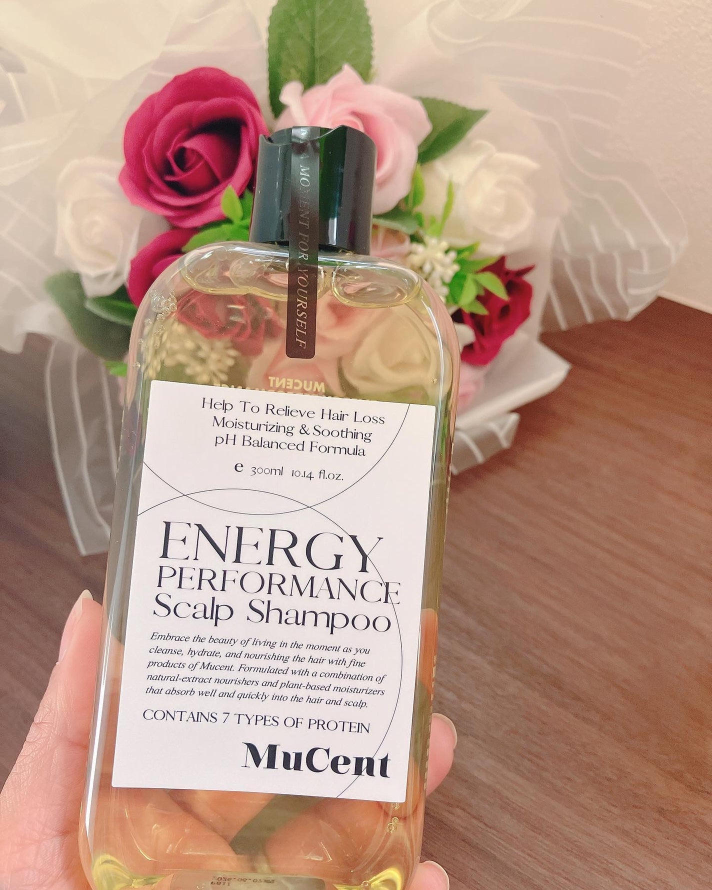 エナジーパフォーマンス スカルプシャンプー / ヘアトリートメント/MuCent/市販シャンプーを使ったクチコミ(7枚目)