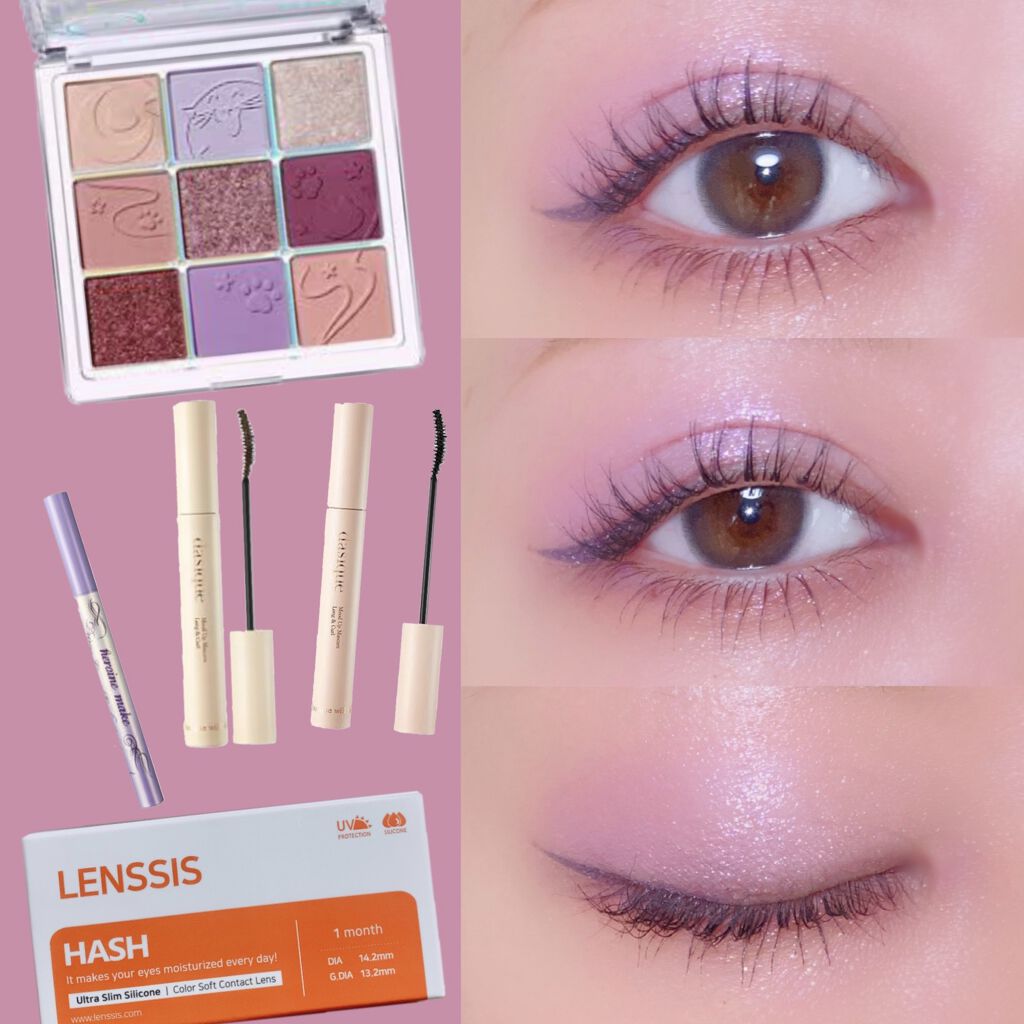 ハッシュシリーズ/LENSSIS/カラーコンタクトレンズを使ったクチコミ（1枚目）