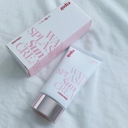 ウォータースプラッシュサンクリーム セラミド/espoir/日焼け止めクリームを使ったクチコミ(9枚目)