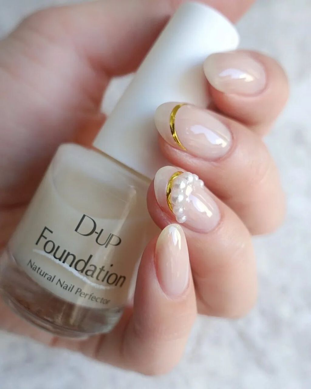 ディーアップファンデーション/D-UP/ネイルベースコートを使ったクチコミ（1枚目）