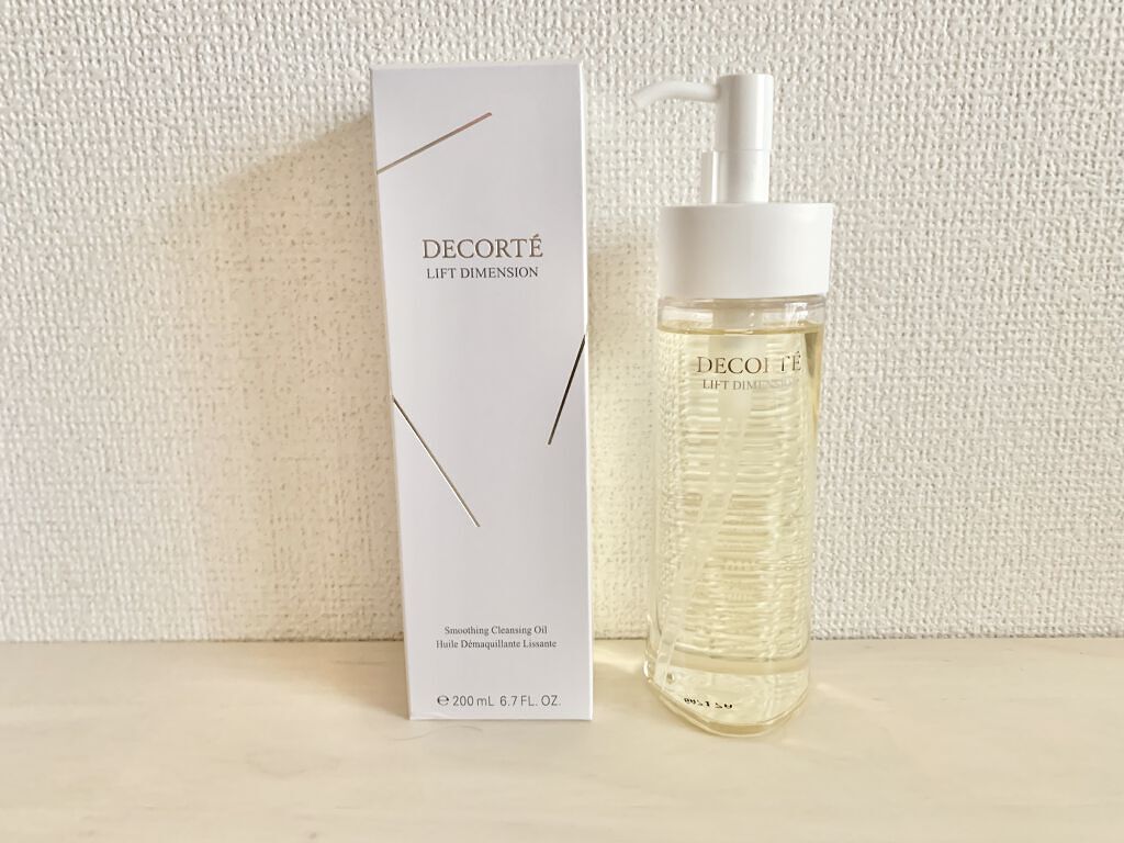 リフトディメンション スムージング クレンジングオイル/DECORTÉ/オイルクレンジングを使ったクチコミ（1枚目）