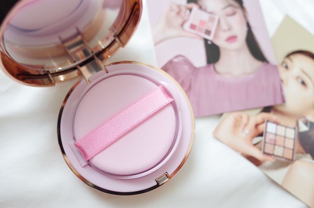 ピンクティーツリーカバークッション/APLIN/クッションファンデーションを使ったクチコミ(2枚目)