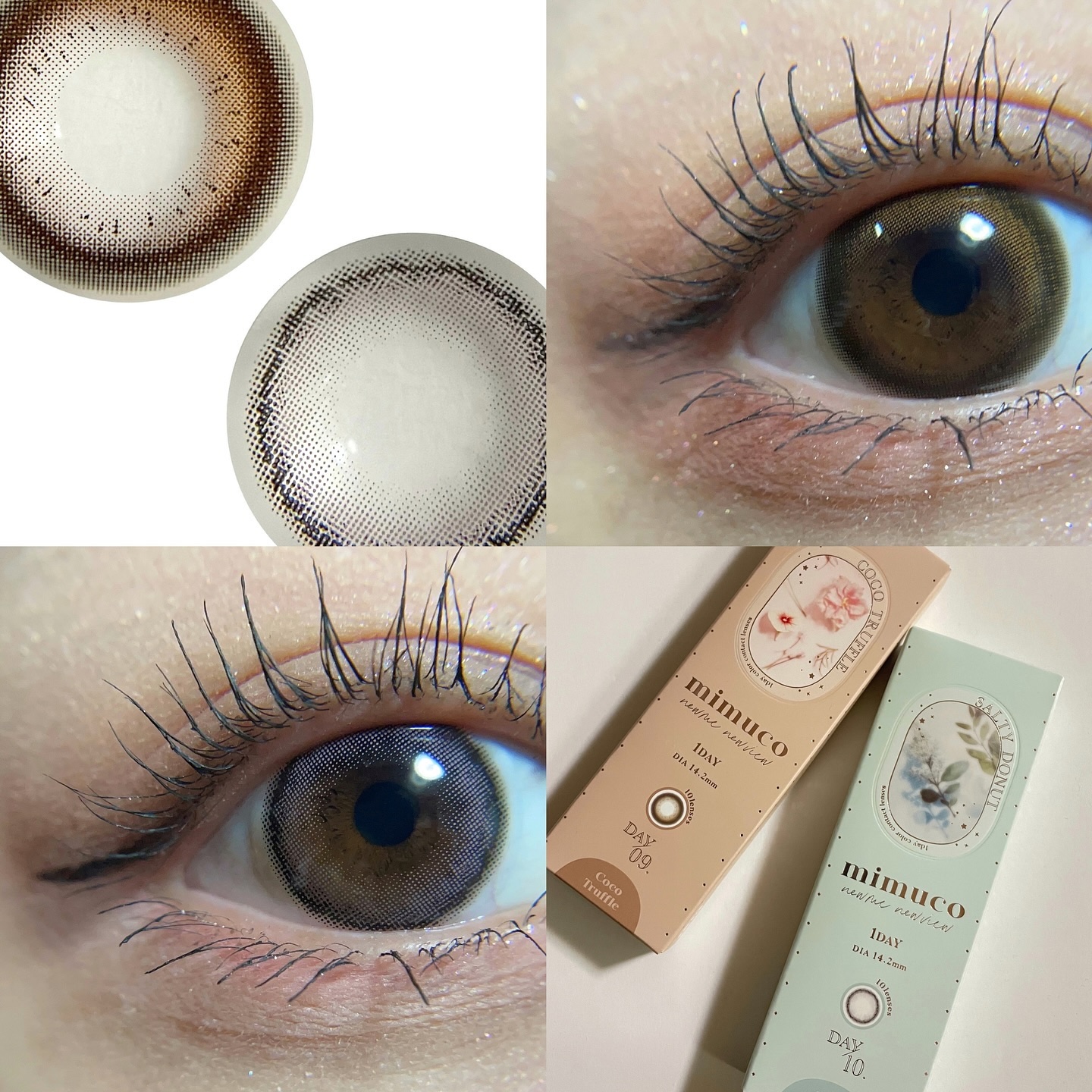 mimuco 1day/mimuco/ワンデー（１DAY）カラコンを使ったクチコミ（1枚目）