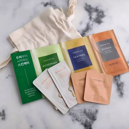 ローズマリー スカルプ スクラブ/AROMATICA/ヘッドスクラブを使ったクチコミ(7枚目)