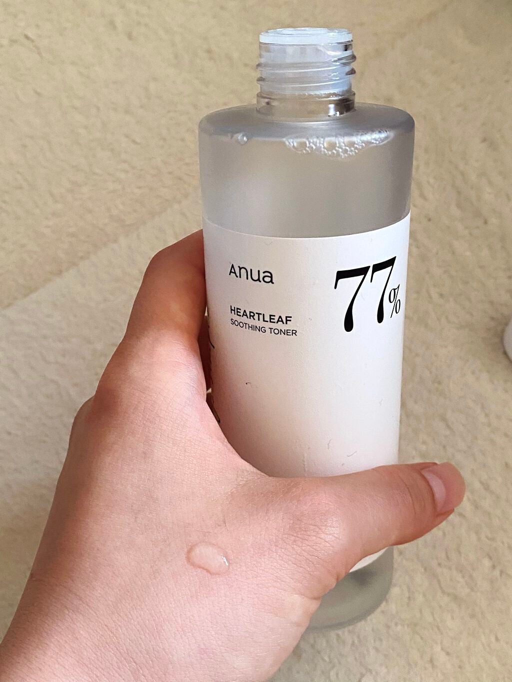 ドクダミ 77 スージングトナー/Anua/化粧水を使ったクチコミ(3枚目)
