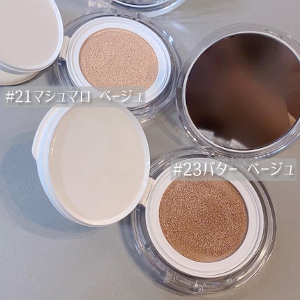 ハートリーフシーンカバークッション/23years old/クッションファンデーションを使ったクチコミ(2枚目)