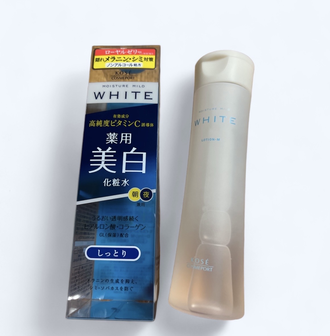 モイスチュアマイルド ホワイトローションM (しっとり)/コーセーコスメポート/化粧水を使ったクチコミ（1枚目）