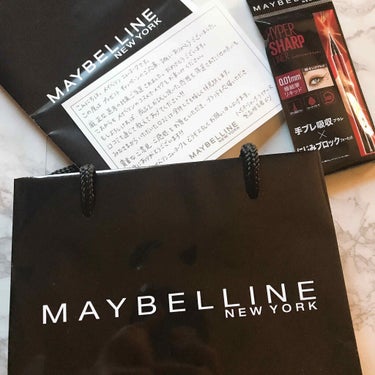 ハイパーシャープ ライナー R/MAYBELLINE NEW YORK/リキッドアイライナーを使ったクチコミ（1枚目）