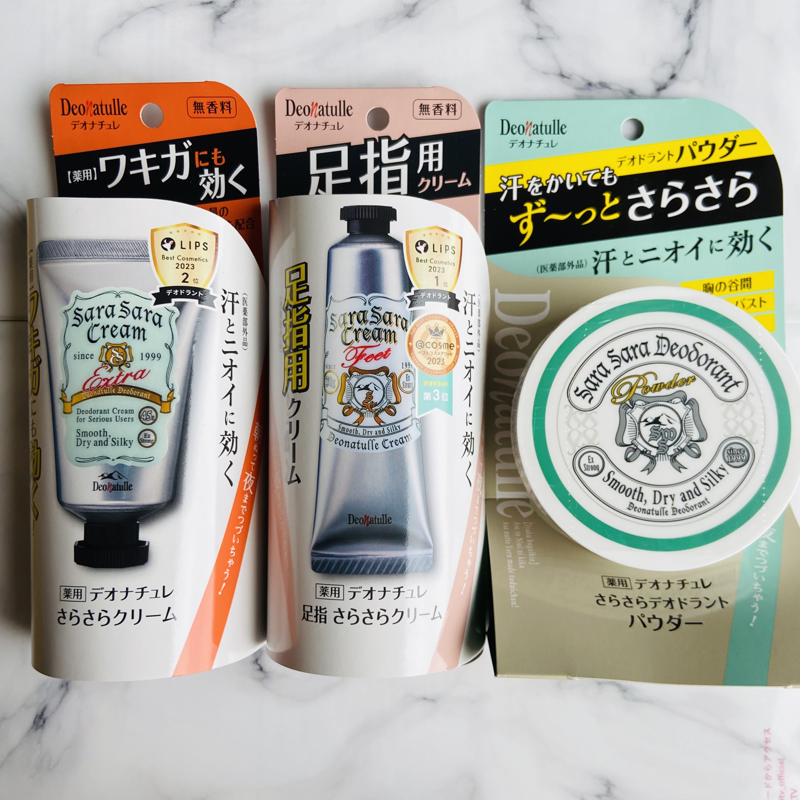 薬用さらさらデオドラントパウダー/デオナチュレ/デオドラント・制汗剤を使ったクチコミ（2枚目）