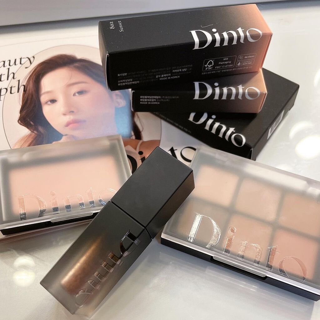 ブラーフィニシュシャドウパレット/Dinto/アイシャドウパレットを使ったクチコミ（1枚目）