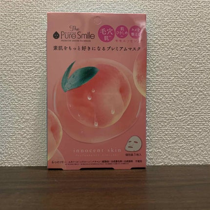 プレミアムセラムマスク ボックス イノセントスキン モモ/Pure Smile/シートマスク・パックを使ったクチコミ(1枚目)