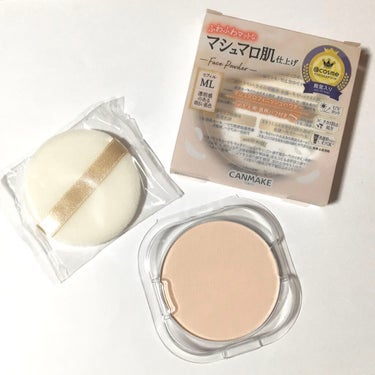 【旧品】マシュマロフィニッシュパウダー/キャンメイク/プレストパウダーを使ったクチコミ（2枚目）