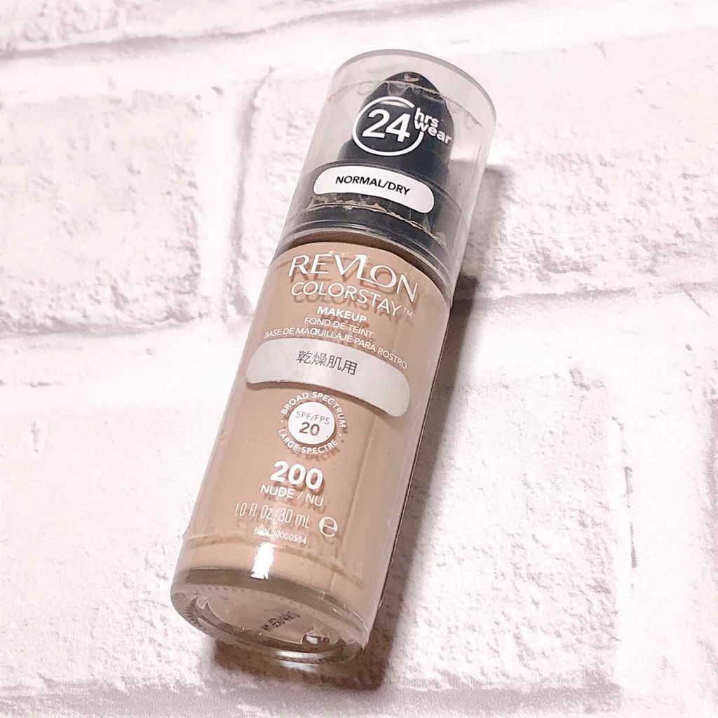 カラーステイ メイクアップ D/REVLON/リキッドファンデーションを使ったクチコミ（2枚目）