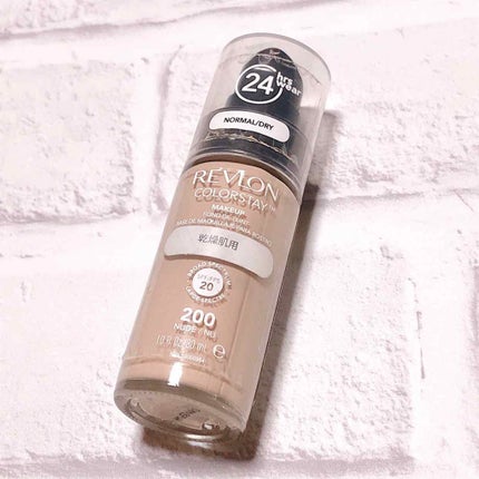 カラーステイ メイクアップ/REVLON/リキッドファンデーションを使ったクチコミ(2枚目)