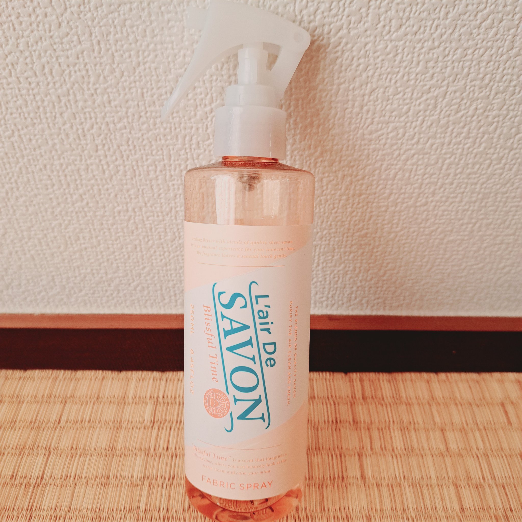 ファブリックスプレー（ブリスフルタイム）/レールデュサボン/ファブリックミストを使ったクチコミ（1枚目）