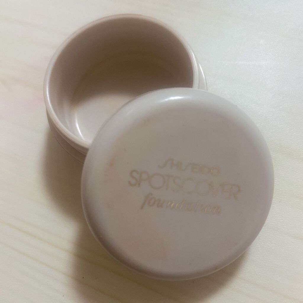 スポッツカバー ファウンデイション/SHISEIDO/クリームコンシーラーを使ったクチコミ(1枚目)