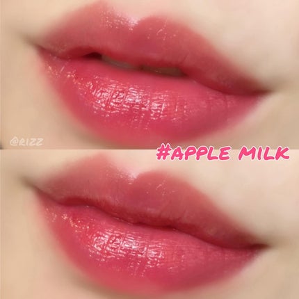 ミルクハートティントリップアンドチーク/Merrymonde/リップティントを使ったクチコミ(8枚目)